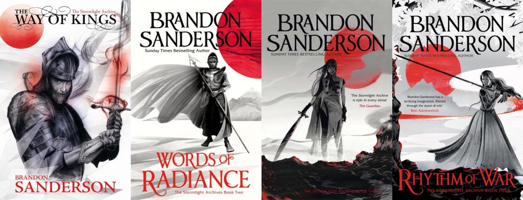 4 NEW BOOKS Brandon Sanderson Stormlight Archive WAY WORDS