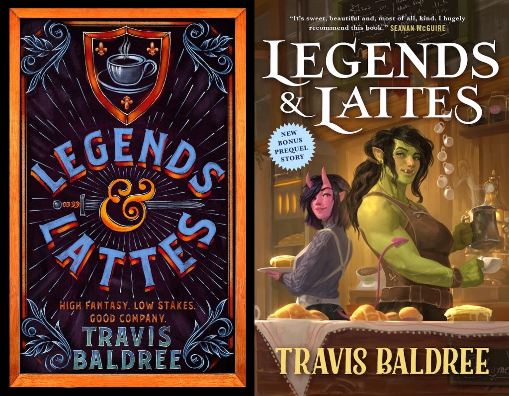 Unboxing Legends and Lattes by Travis Baldree - Broken Binding Exclusive  Book - Cozy Fantasy 