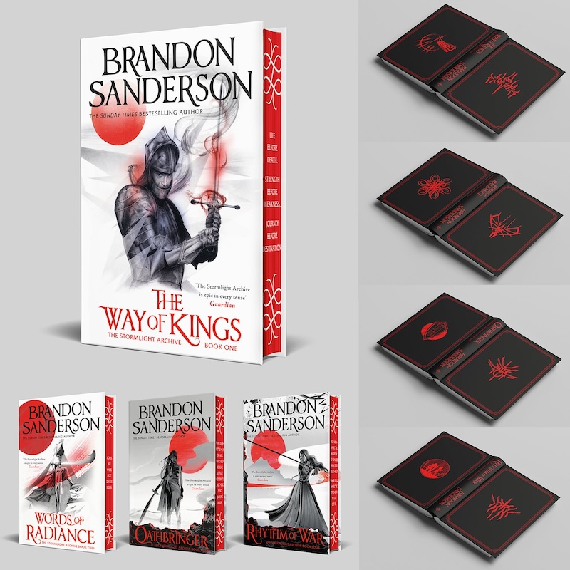 The Stormlight Archive Book Series 6 Books Set By Brandon Sanderson PB NEW